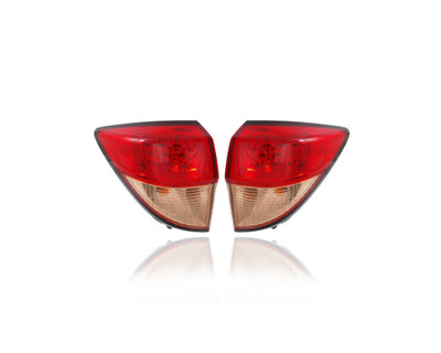 Tail Light - Compatible/Replacement for '16-18 Honda HR-V - Outer On Body - Pair, Left Driver + Right Passenger Set - 33502T7SA01, 33552T7SA01 - CAPA Tail Light - Compatible/Replacement for '16-18 Honda HR-V - Outer On Body - Pair, Left Driver + Right Passenger Set - 33502T7SA01, 33552T7SA01 - CAPA