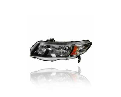 Headlight For 33151SVAA51 09-11 Honda Civic Coupe - Left Hand Driver, NSF Certified Headlight For 33151SVAA51 09-11 Honda Civic Coupe - Left Hand Driver, NSF Certified