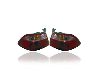 Tail Light - Compatible/Replacement for '98-00 Honda Accord Sedan - Outer On Body Quarter Panel - Pair, Left Driver + Right Passenger Set - 33501S84A01, 33551S84A01 - CAPA Tail Light - Compatible/Replacement for '98-00 Honda Accord Sedan - Outer On Body Quarter Panel - Pair, Left Driver + Right Passenger Set - 33501S84A01, 33551S84A01 - CAPA