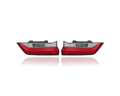 Tail Light Assembly - Compatible/Replacement for '17-19 Honda CR-V - Inner On Liftgate - Pair, Left Driver + Right Passenger Set - 34150TLAA01, 34155TLAA01 Tail Light Assembly - Compatible/Replacement for '17-19 Honda CR-V - Inner On Liftgate - Pair, Left Driver + Right Passenger Set - 34150TLAA01, 34155TLAA01