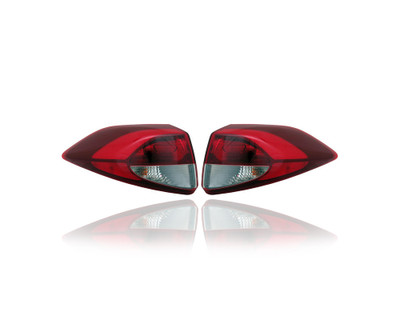 Tail Light Assembly - Compatible/Replacement for '16-18 Hyundai Tucson (Exclude Limited-Trim) - Outer On Body, Halogen-Only - Pair, Left Driver + Right Passenger Set - 92402D3010, 92401D3010 Tail Light Assembly - Compatible/Replacement for '16-18 Hyundai Tucson (Exclude Limited-Trim) - Outer On Body, Halogen-Only - Pair, Left Driver + Right Passenger Set - 92402D3010, 92401D3010