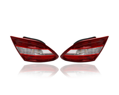 Tail Light Assembly - Compatible/Replacement for '08-11 Mercedes-Benz C-Class Sedan Sport/AMG (Exclude Luxury) - Halogen - Pair, Left Driver + Right Passenger Set - 2049068402, 2049068302 - CAPA Tail Light Assembly - Compatible/Replacement for '08-11 Mercedes-Benz C-Class Sedan Sport/AMG (Exclude Luxury) - Halogen - Pair, Left Driver + Right Passenger Set - 2049068402, 2049068302 - CAPA