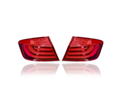 Tail Light Assembly - Compatible/Replacement for '14-16 BMW 5-Series Sedan/Hybrid - Outer On-Body, LED - Pair, Left Driver + Right Passenger Set - 63217312708, 63217312707 - CAPA Tail Light Assembly - Compatible/Replacement for '14-16 BMW 5-Series Sedan/Hybrid - Outer On-Body, LED - Pair, Left Driver + Right Passenger Set - 63217312708, 63217312707 - CAPA