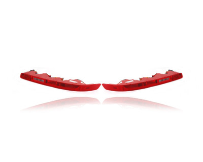 Tail Light Assembly - Compatible/Replacement for '07-15 Audi Q7 - Outer On Bumper - Pair, Left Driver + Right Passenger Set - 4L0945096A, 4L0945095A - CAPA Tail Light Assembly - Compatible/Replacement for '07-15 Audi Q7 - Outer On Bumper - Pair, Left Driver + Right Passenger Set - 4L0945096A, 4L0945095A - CAPA