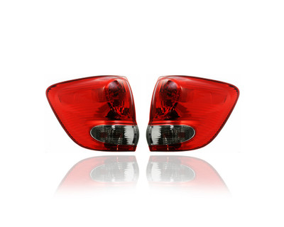 Tail Light Assembly - Compatible/Replacement for '05-07 Toyota Sequoia - On Quarter Panel - Pair, Left Driver + Right Passenger Set - 815500C050, 815600C050 Tail Light Assembly - Compatible/Replacement for '05-07 Toyota Sequoia - On Quarter Panel - Pair, Left Driver + Right Passenger Set - 815500C050, 815600C050