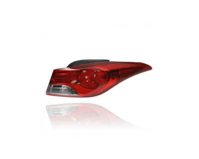 Tail Light Assembly - Compatible/Replacement for '14-16 Hyundai Elantra Sedan SE/Value (USA Built) - Outer On Body Halogen - Right Hand - Passenger - 924023Y500 - CAPA Tail Light Assembly - Compatible/Replacement for '14-16 Hyundai Elantra Sedan SE/Value (USA Built) - Outer On Body Halogen - Right Hand - Passenger - 924023Y500 - CAPA