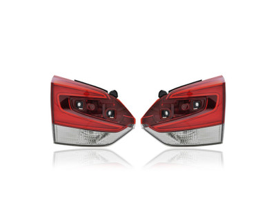 Tail Light Assembly - Compatible/Replacement for '19-21 Subaru Forester - Inner On Liftgate - Pair, Left Driver + Right Passenger Set - 84912SJ080, 84912SJ090 Tail Light Assembly - Compatible/Replacement for '19-21 Subaru Forester - Inner On Liftgate - Pair, Left Driver + Right Passenger Set - 84912SJ080, 84912SJ090
