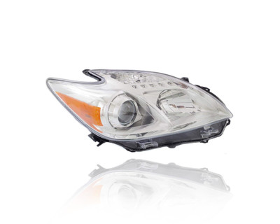 Headlight For 12-15 Toyota Prius - Halogen Type, Right Hand Passenger, CAPA Certified - 8113047520 Headlight For 12-15 Toyota Prius - Halogen Type, Right Hand Passenger, CAPA Certified - 8113047520