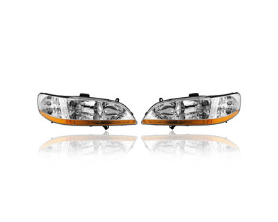 Headlight For 01-02 Honda Accord Sedan/Coupe - Pair Both Left Right Set - 33101S84A02, 33151S84A02 Headlight For 01-02 Honda Accord Sedan/Coupe - Pair Both Left Right Set - 33101S84A02, 33151S84A02