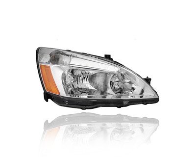 Headlight For 03-07 Honda Accord Coupe/Sedan, 05-07 Hybrid - Right Hand Passenger, Without Bulb, CAPA Certified - 33101SDAA01