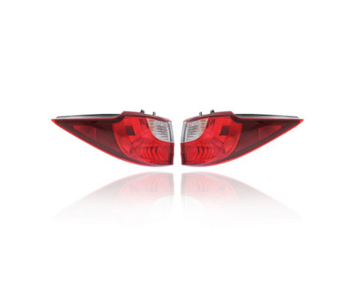 Tail Light Assembly - Compatible/Replacement for '12-17 Mazda Mazda5 - Pair, Left Driver + Right Passenger Set - CG3651150, CG3651160 Tail Light Assembly - Compatible/Replacement for '12-17 Mazda Mazda5 - Pair, Left Driver + Right Passenger Set - CG3651150, CG3651160