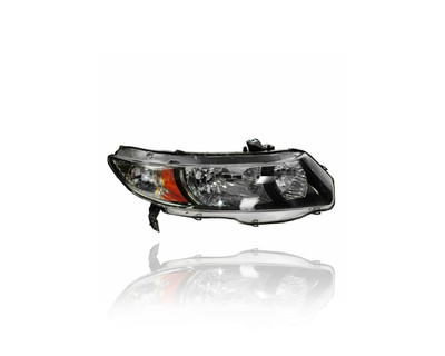 Headlight For 33101SVAA51 09-11 Honda Civic Coupe - Right Hand Passenger, NSF Certified Headlight For 33101SVAA51 09-11 Honda Civic Coupe - Right Hand Passenger, NSF Certified