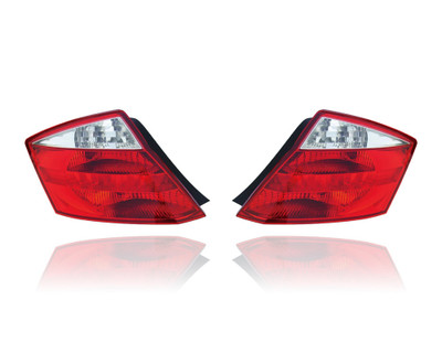 Tail Light Assembly - Compatible/Replacement for '08-10 Honda Accord Coupe - Pair, Left Driver + Right Passenger Set - 33500TE0A01, 33550TE0A01 Tail Light Assembly - Compatible/Replacement for '08-10 Honda Accord Coupe - Pair, Left Driver + Right Passenger Set - 33500TE0A01, 33550TE0A01