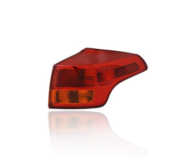 Tail Light Assembly - Compatible/Replacement for '13-15 Toyota RAV4 (North America Built) - Outer On Body Quarter Panel - Right Hand - Passenger - 815500R030 - CAPA