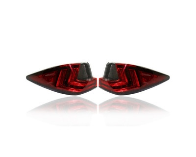 Tail Light Assembly - Compatible/Replacement for '16-22 Lexus RX350/RX450h - Halogen Outer On Body Quarter Panel - Pair, Left Driver + Right Passenger Set - 815500E130, 815600E130 - CAPA