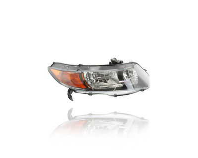 Headlight For 33101SVAA02 06-08 Honda Civic Coupe (Exclude Manual 6-Speed) - Right Hand - Passenger, CAPA