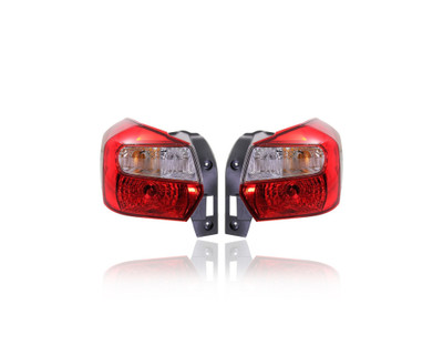 Tail Light Assembly - Compatible/Replacement for '12-16 Subaru Impreza Wagon, 13-17 XV Crosstrek - Pair, Left Driver + Right Passenger Set - 84912FJ060, 84912FJ070