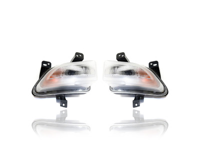 Turn Signal - Parking Light Assembly - Compatible/Replacement for '15-18 Jeep Renegade - Pair, Left Driver + Right Passenger Set - 68256431AA, 68256432AA Turn Signal - Parking Light Assembly - Compatible/Replacement for '15-18 Jeep Renegade - Pair, Left Driver + Right Passenger Set - 68256431AA, 68256432AA