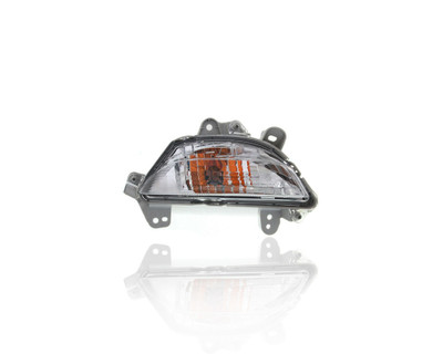 Turn Signal Light Assembly - Compatible/Replacement for '14-16 Mazda Mazda3 - On Bumper - Right Hand - Passenger - B45A51350A