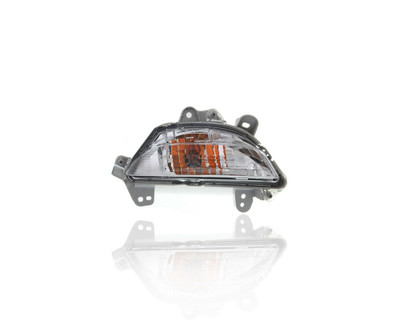 Turn Signal Light Assembly - Compatible/Replacement for '14-16 Mazda Mazda3 - On Bumper - Right Hand - Passenger - B45A51350A - CAPA Turn Signal Light Assembly - Compatible/Replacement for '14-16 Mazda Mazda3 - On Bumper - Right Hand - Passenger - B45A51350A - CAPA