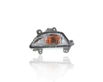 Turn Signal Light Assembly - Compatible/Replacement for '14-16 Mazda Mazda3 - On Bumper - Left Hand - Driver - B45A51360A - CAPA