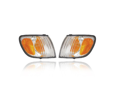 Turn Signal Light Assembly - Compatible/Replacement for '01-03 Toyota Sienna Van - Pair, Left Driver + Right Passenger Set - 8151008020, 8152008020 - CAPA Turn Signal Light Assembly - Compatible/Replacement for '01-03 Toyota Sienna Van - Pair, Left Driver + Right Passenger Set - 8151008020, 8152008020 - CAPA