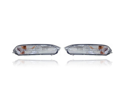 Turn Signal Light Assembly - Compatible/Replacement for '16-18 Honda Pilot (Exclude LX-Trim) - With Sensing, Without Parking Lamp - Pair Set - 33300TG7A11, 33350TG7A11 CAPA Turn Signal Light Assembly - Compatible/Replacement for '16-18 Honda Pilot (Exclude LX-Trim) - With Sensing, Without Parking Lamp - Pair Set - 33300TG7A11, 33350TG7A11 CAPA