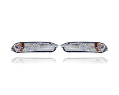 Turn Signal Light Assembly - Compatible/Replacement for '16-18 Honda Pilot (Exclude LX-Trim) - With Sensing, Without Park-Lamps - Pair, Left Driver + Right Passenger Set - 33300TG7A11, 33350TG7A11 Turn Signal Light Assembly - Compatible/Replacement for '16-18 Honda Pilot (Exclude LX-Trim) - With Sensing, Without Park-Lamps - Pair, Left Driver + Right Passenger Set - 33300TG7A11, 33350TG7A11