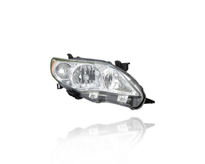Headlight For 8113012F10 11-13 Toyota Corolla (Japan-Build Only) - With Chrome, Right Hand - Passenger, NSF