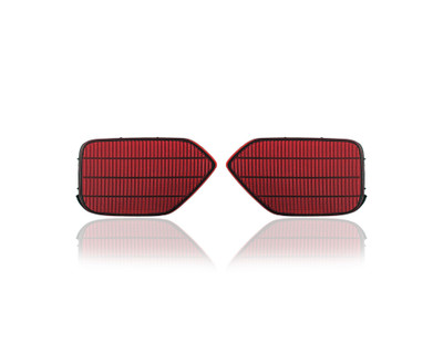 Bumper Reflector - Compatible/Replacement for '18-23 Subaru Crosstrek, 19-22 Crossstrek Hybrid - Rear - Pair, Left Driver + Right Passenger Set - 84913AL161, 84913AL171 - CAPA Bumper Reflector - Compatible/Replacement for '18-23 Subaru Crosstrek, 19-22 Crossstrek Hybrid - Rear - Pair, Left Driver + Right Passenger Set - 84913AL161, 84913AL171 - CAPA
