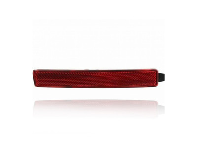 Bumper Reflector - Compatible/Replacement for '07-12 GMC Acadia, 09-12 Traverse, 10-15 SRX - Read - Right Hand - Passenger - 25881882 - CAPA