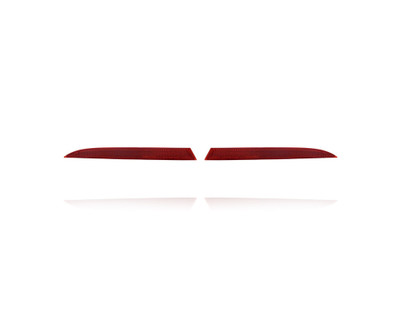 Bumper Reflector - Compatible/Replacement for '13-15 Honda Accord Sedan - Rear - Pair, Left Driver + Right Passenger Set - 33505T2AA01, 33555T2AA01 - CAPA Bumper Reflector - Compatible/Replacement for '13-15 Honda Accord Sedan - Rear - Pair, Left Driver + Right Passenger Set - 33505T2AA01, 33555T2AA01 - CAPA