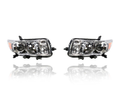 Headlight For 08-10 Scion xB - Pair, Left Driver + Right Passenger Set - CAPA - 8113012B90, 8117012B90 Headlight For 08-10 Scion xB - Pair, Left Driver + Right Passenger Set - CAPA - 8113012B90, 8117012B90