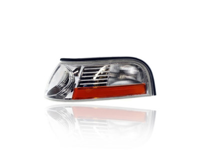 Cornering Light Assembly - Compatible/Replacement for '03-05 Mercury Grand Marquis - Chrome - Left Hand - Driver - 3W3Z13201AA