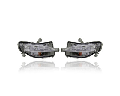 Daytime Running Light - Compatible/Replacement for '17-19 Toyota Corolla Sedan L/LE/LE Eco/XLE - Horizontal - Pair, Left Driver + Right Passenger Set - 8143002020, 8144002020 Daytime Running Light - Compatible/Replacement for '17-19 Toyota Corolla Sedan L/LE/LE Eco/XLE - Horizontal - Pair, Left Driver + Right Passenger Set - 8143002020, 8144002020