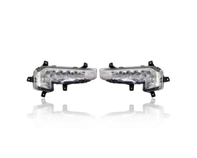 Daytime Running Light - Compatible/Replacement for '16-18 Chevrolet Malibu/Hybrid LT/Premier - LED - Pair, Left Driver + Right Passenger Set - 22982838, 22982837 Daytime Running Light - Compatible/Replacement for '16-18 Chevrolet Malibu/Hybrid LT/Premier - LED - Pair, Left Driver + Right Passenger Set - 22982838, 22982837