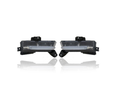 Daytime Running Light - Compatible/Replacement for '16-18 Chevrolet Camaro 1/2SS - HID - Pair, Left Driver + Right Passenger Set - 23433654, 23433655 - CAPA Daytime Running Light - Compatible/Replacement for '16-18 Chevrolet Camaro 1/2SS - HID - Pair, Left Driver + Right Passenger Set - 23433654, 23433655 - CAPA