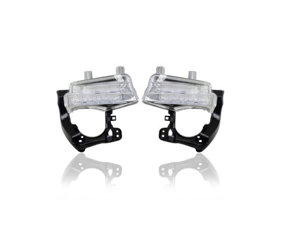Daytime Running Light - Compatible/Replacement for '14-16 Toyota Highlander/Hybrid Limited - LED - Pair, Left Driver + Right Passenger Set - 814300E020, 814400E020 - CAPA Daytime Running Light - Compatible/Replacement for '14-16 Toyota Highlander/Hybrid Limited - LED - Pair, Left Driver + Right Passenger Set - 814300E020, 814400E020 - CAPA