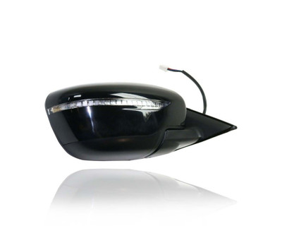 Door Mirror - Compatible/Replacement for '14-16 Nissan Rogue SV/SL (USA-Built) - Powered, Heated, With Signal Lamp, Without Camera, Unpainted - Right Hand - Passenger - 963014BA1A Door Mirror - Compatible/Replacement for '14-16 Nissan Rogue SV/SL (USA-Built) - Powered, Heated, With Signal Lamp, Without Camera, Unpainted - Right Hand - Passenger - 963014BA1A