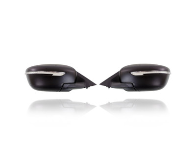 Door Mirror - Compatible/Replacement for '14-16 Nissan Rogue S/SV (USA-Built) - Powered, Non-Heated, With Signal Lamp, Without Camera, Unpainted - Pair, Set - 963014BA0A, 963024BA0A Door Mirror - Compatible/Replacement for '14-16 Nissan Rogue S/SV (USA-Built) - Powered, Non-Heated, With Signal Lamp, Without Camera, Unpainted - Pair, Set - 963014BA0A, 963024BA0A