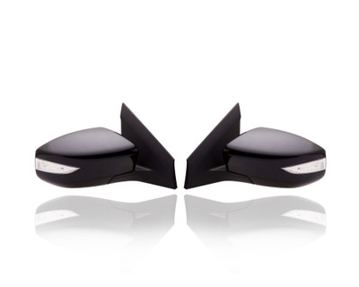 Door Mirror - Compatible/Replacement for '13-15 Nissan Sentra SR - Powered, Non-Heated, With Signal Lamp - Pair, Left Driver + Right Passenger Set - 963013SG0C, 963023SG0C Door Mirror - Compatible/Replacement for '13-15 Nissan Sentra SR - Powered, Non-Heated, With Signal Lamp - Pair, Left Driver + Right Passenger Set - 963013SG0C, 963023SG0C