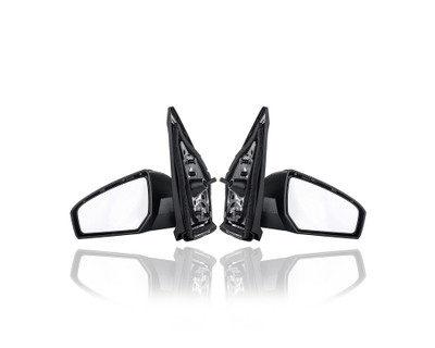 Door Mirror - Compatible/Replacement for '20-23 Nissan Sentra-S - Powered, Non-Heated, Without Signal Lamp, Unpainted - Pair, Left Driver + Right Passenger Set - 963016LB0A, 963026LB0A Door Mirror - Compatible/Replacement for '20-23 Nissan Sentra-S - Powered, Non-Heated, Without Signal Lamp, Unpainted - Pair, Left Driver + Right Passenger Set - 963016LB0A, 963026LB0A