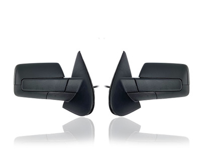 Door Mirror - Compatible/Replacement for '15-17 Ford Expedition - Powered, Heated, Power-Folding, With Signal & Puddle & Memory & Blind Spot, Textured Cover - Pair, Set - FL1Z17682AA, FL1Z17683AA Door Mirror - Compatible/Replacement for '15-17 Ford Expedition - Powered, Heated, Power-Folding, With Signal & Puddle & Memory & Blind Spot, Textured Cover - Pair, Set - FL1Z17682AA, FL1Z17683AA