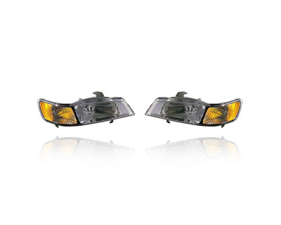 Headlight For HO2503114; HO2502114 99-04 Honda Odyssey Van - Pair Left and Right Set Headlight For HO2503114; HO2502114 99-04 Honda Odyssey Van - Pair Left and Right Set