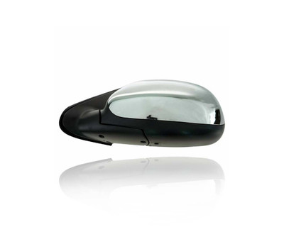 Door Mirror - Compatible/Replacement for '03-06 Toyota Tundra-SR5/Double Cab - Powered, Non-Heated, Chrome - Left Hand - Driver - 879400C080