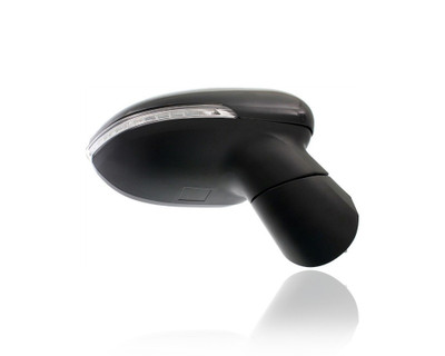 Door Mirror - Compatible/Replacement for '12-13 Kia Rio/Rio5 (Exclude LX) - Powered, Heated, Unpainted, With Signal Lamp, Power Folding - Right Hand - Passenger - 876201W150