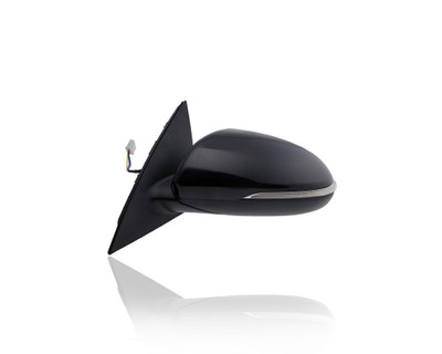 Door Mirror - Compatible/Replacement for '16-17 Kia Optima-LX 2.4L - Non-Heated, Without Memory & Blind Spot, Manual-Folding - Left Hand - Driver - 87610D5000