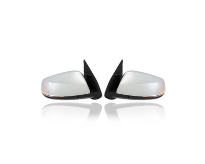 Door Mirror - Compatible/Replacement for '16-21 Toyota Tacoma Limited - Powered, Heated, With Signal Lamp & Blind Spot Detect, Chrome - Pair, Left Driver + Right Passenger Set - 8791004240, 8794004250 Door Mirror - Compatible/Replacement for '16-21 Toyota Tacoma Limited - Powered, Heated, With Signal Lamp & Blind Spot Detect, Chrome - Pair, Left Driver + Right Passenger Set - 8791004240, 8794004250