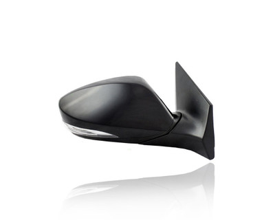 Door Mirror - Compatible/Replacement for '11-13 Hyundai Elantra Sedan, 13-13 Elantra Coupe SE/Limited (USA Built) - Powered, Heated, With Signal Lamp - Right Hand - Passenger - 876203Y000
