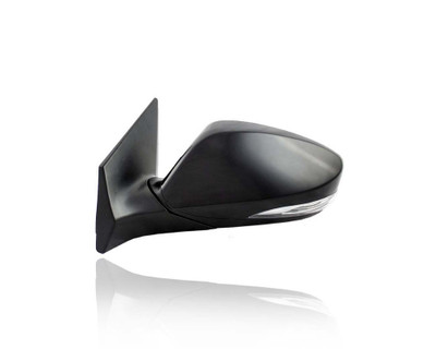 Door Mirror - Compatible/Replacement for '11-13 Hyundai Elantra Sedan, 13-13 Elantra Coupe SE/Limited (USA Built) - Powered, Heated, With Signal Lamp - Left Hand - Driver - 876103Y000
